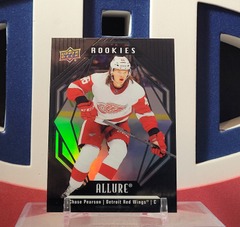 Chase Pearson 2022-23 - Black Rainbow Rookies #147 Allure Upper Deck
